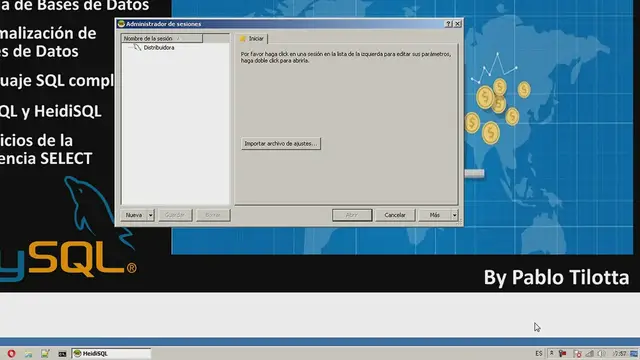 Video thumbnail for 010 Conectando al Servidor de Base de Datos con HeidiSQL