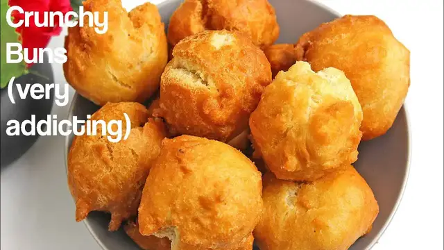 Video thumbnail for Nigerian Crunchy Buns  - easy nigerian buns recipe