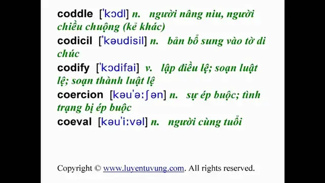 Video thumbnail for Essential Words for the GRE - Lesson 024