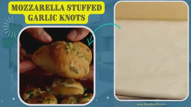 'Video thumbnail for Mozzarella Stuffed Garlic Knots'