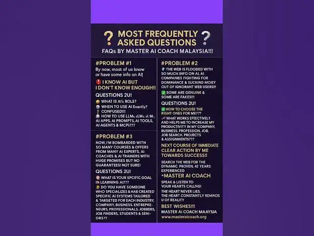 Video thumbnail for MOST FREQUENTLY ASKED QUESTIONS!