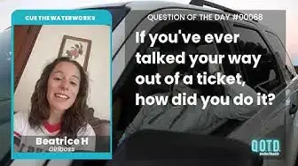 Video thumbnail for Beatrice brings on the waterworks to get out of tickets. She's an actor!