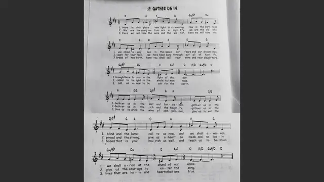 Video thumbnail for Gather Us In - Catholic Mass Song Sheet Music