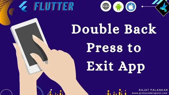 Video thumbnail for How to implement Press back button again to Exit in flutter using Double Back to Close package