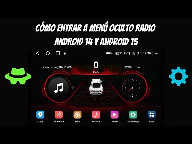 Video thumbnail for RADIO ANDROID 14-15 cómo entrar a ajustes de fábrica!