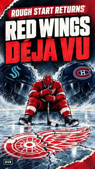 Video thumbnail for The Red Wings’ early-season mess already feels too familiar