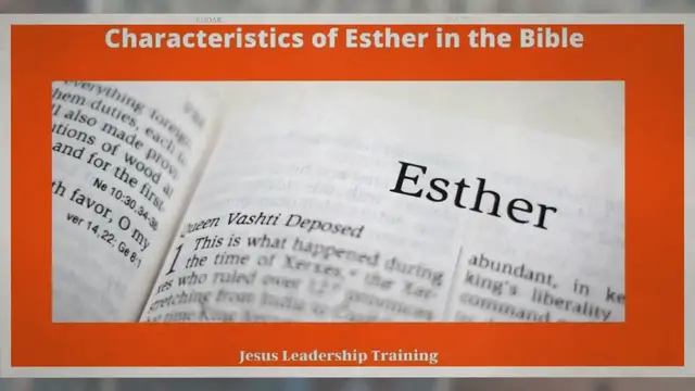 Video thumbnail for 15 Leadership Characteristic of Esther in the Bible | Esther Bible | Character