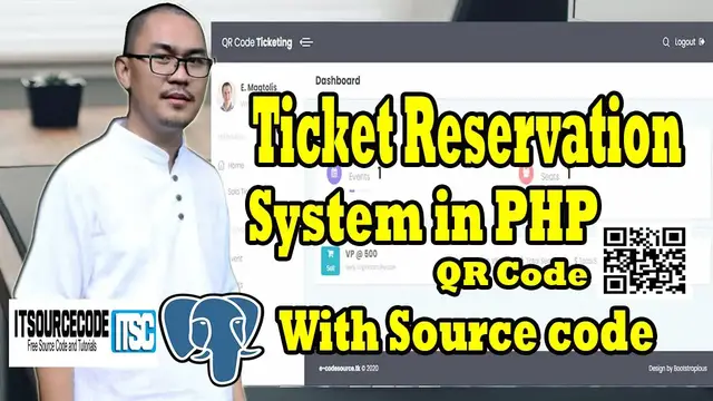 Video thumbnail for Ticket Reservation System in PHP Free Download with QR Code | PHP Projects with Source Code