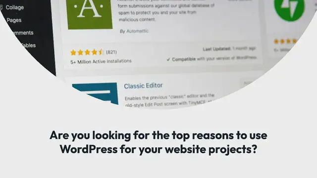 Video thumbnail for 9 Smart Reasons to Use WordPress for Website Projects in 2023