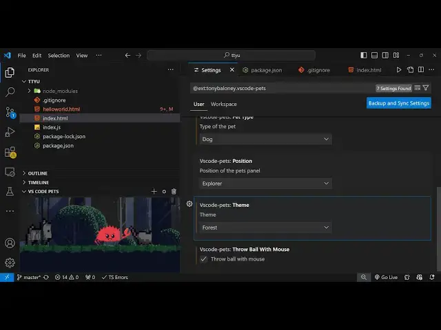Video thumbnail for This VSCode Extension Allows us to Add Animals and Pets While Coding Using vscode-pets