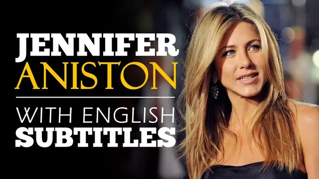Video thumbnail for ENGLISH SPEECH | JENNIFER ANISTON: Find Your Voice (English Subtitles)