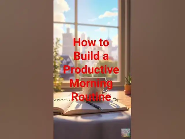 'Video thumbnail for How to Build a Productive Morning Routine That Actually Lasts'