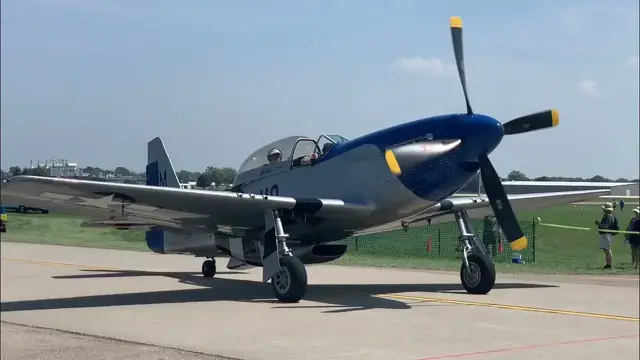 Video thumbnail for AirVenture 2021 Warbird Arrivals