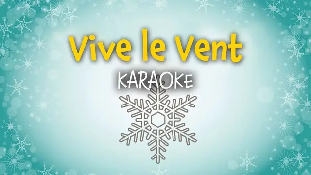 Video thumbnail for Vive le vent (Jingle Bells) Karaoke | Chansons de Noël en français