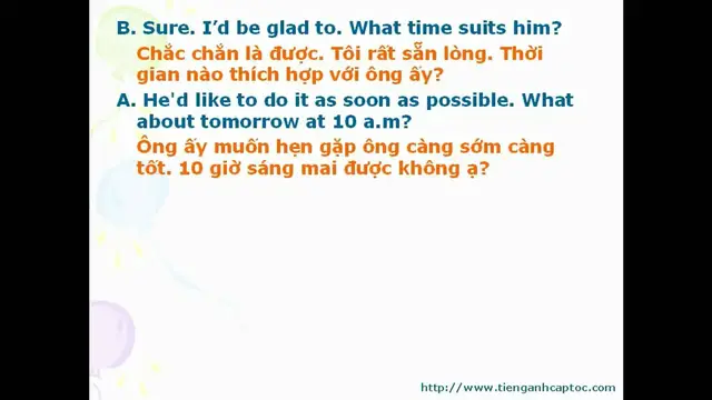 Video thumbnail for English for Business - Unit 12 - Dialogue 001