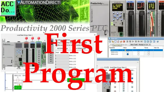 Video thumbnail for Productivity 2000 Series PLC First Program