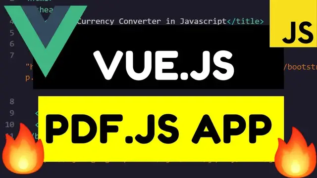 Video thumbnail for Vue.js Render PDF Document in PDF.js Using PDFjs-dist Library Full Tutorial For Beginners