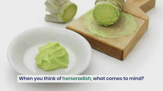 Video thumbnail for List The Substitute For Horseradish