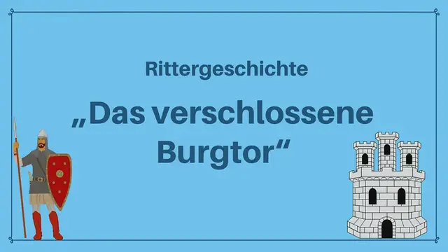 Video thumbnail for Kleine Rittergeschichte für Kinder