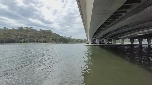 Video thumbnail for Fishing from Narrows Bridge