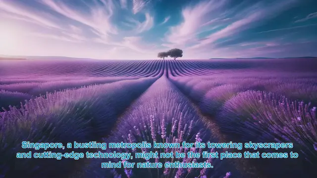 Video thumbnail for Discovering Singapore's Natural Wonders: Top 10 Destinations for Nature Lovers