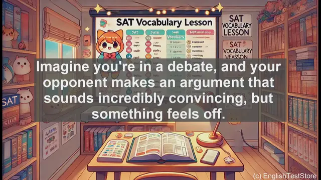 Video thumbnail for 5000 Must Know SAT Vocabulary - Sophistical Arguments: Recognizing Deceptive Logic