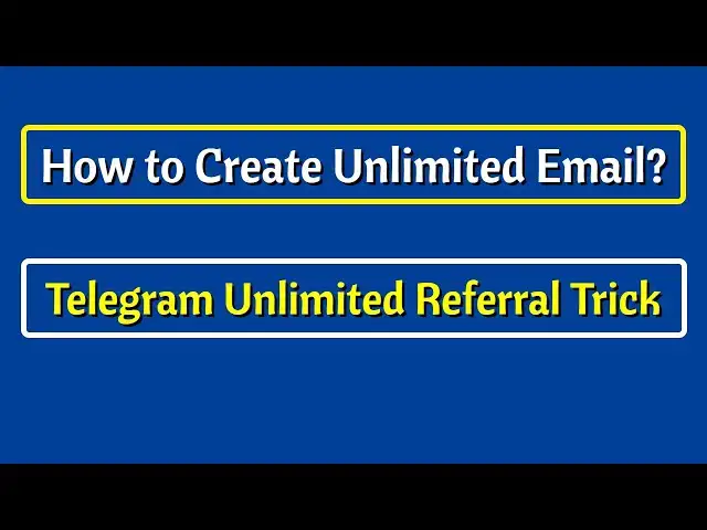 Video thumbnail for How to Create Unlimited Email With 33mail @AbulHasnatBD
