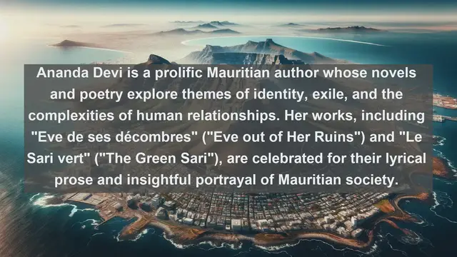 Video thumbnail for Top 10 famous writters in Mauritius