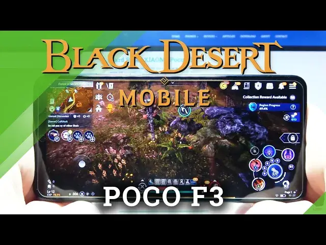 'Video thumbnail for Test Game Black Desert Mobile on Xiaomi POCO F3 | Snapdragon 870 | 6GB RAM | Gameplay - FPS Check'