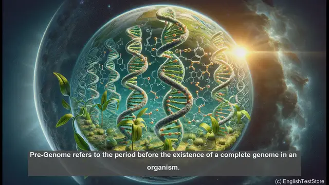 Video thumbnail for Pre genome in biology