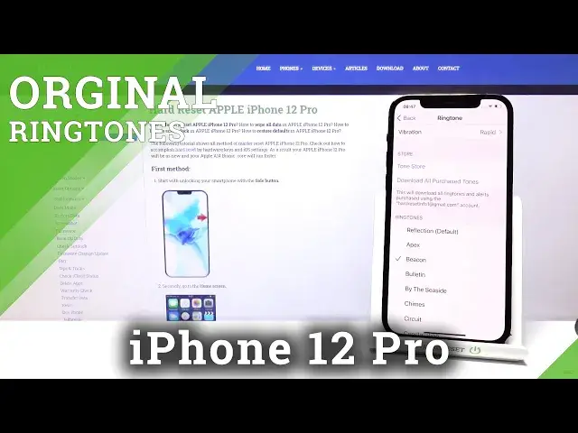 'Video thumbnail for Ringtone List on iPhone 12 Pro – Listen Available Ringtones'