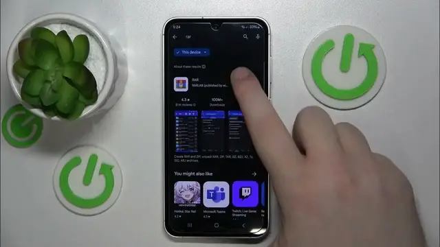 Video thumbnail for How to Install RAR App on SAMSUNG Galaxy S23 FE