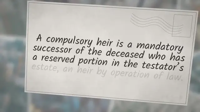 Video thumbnail for Impairment Of Legitime | Can We Generally Do That?