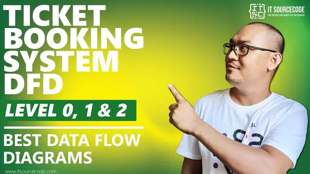 Video thumbnail for Ticket Booking System DFD Levels 0, 1 & 2 | Best Data Flow Diagrams