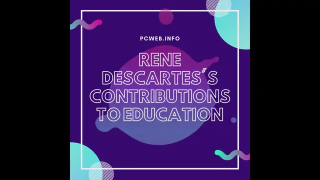 Video thumbnail for Rene Descartes's contributions to education