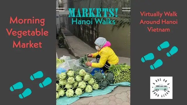 Video thumbnail for Vietnam Morning Vegetable Market -Hanoi Walks - #Shorts
