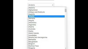 Video thumbnail for Javascript Excel to JSON Project to Build Countries Select Dropdown Using AJAX & jQuery in Browser