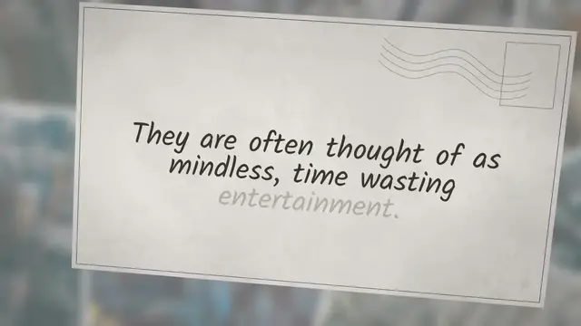 'Video thumbnail for Why Video Games Are Good For You'
