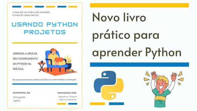 Video thumbnail for Novo livro prático para aprender Python