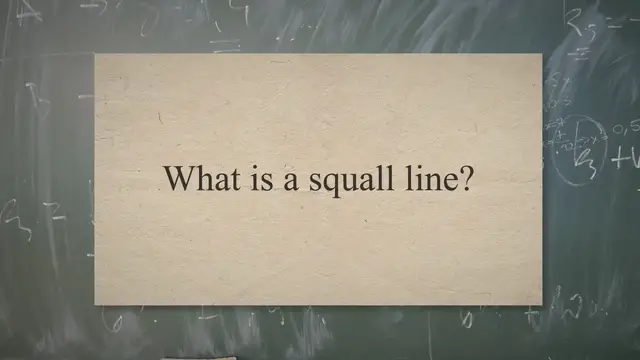 'Video thumbnail for What is a Squall Line? This Stormy Summer Event Explained'