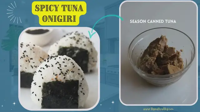 Video thumbnail for Spicy Tuna Onigiri