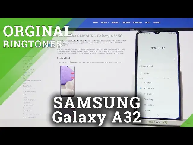 'Video thumbnail for Ringtone List in SAMSUNG Galaxy A32 – Check Default Ringtones'