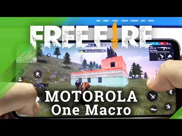 'Video thumbnail for Garena Free Fire on MOTOROLA One Macro – Performance Checkup / Game Test'
