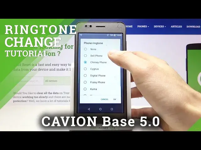 'Video thumbnail for How to Change Ringtone in CAVION Base 5.0 – Find Ringtone List'