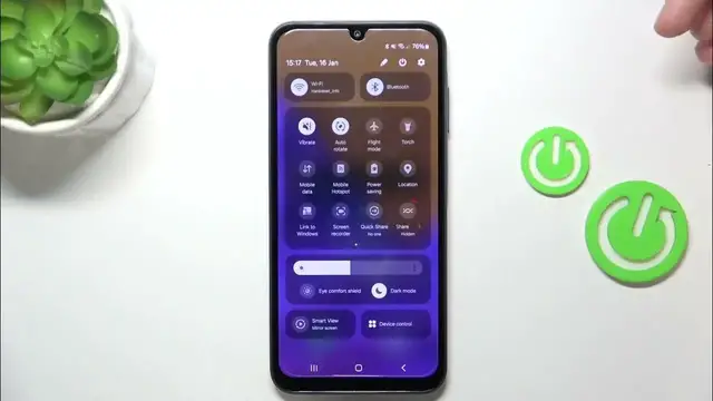 Video thumbnail for How to Enable Power Saving Mode on SAMSUNG Galaxy A05S - Battery Saver