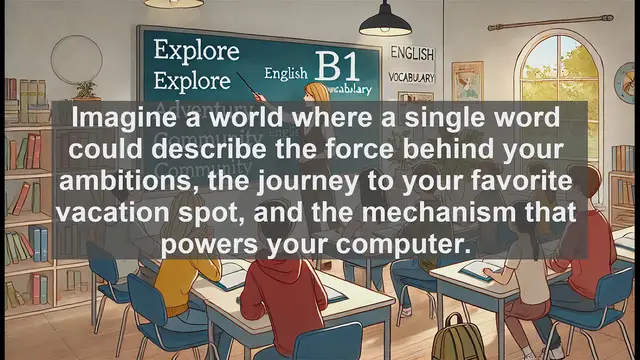 Video thumbnail for 2500 Must Know CEFR B1 Vocabulary - The Many Meanings of 'Drive': From Cars to Computers