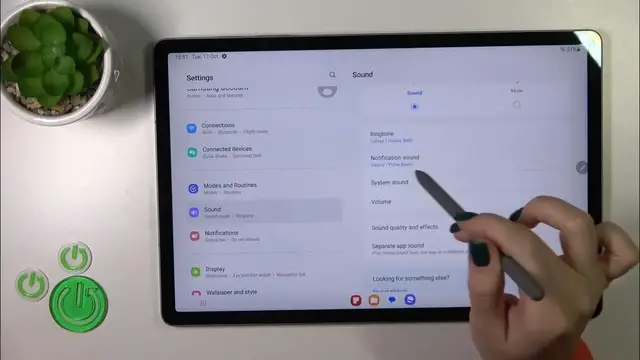 Video thumbnail for How to Change Notification Sounds on Samsung Galaxy Tab S9 FE+