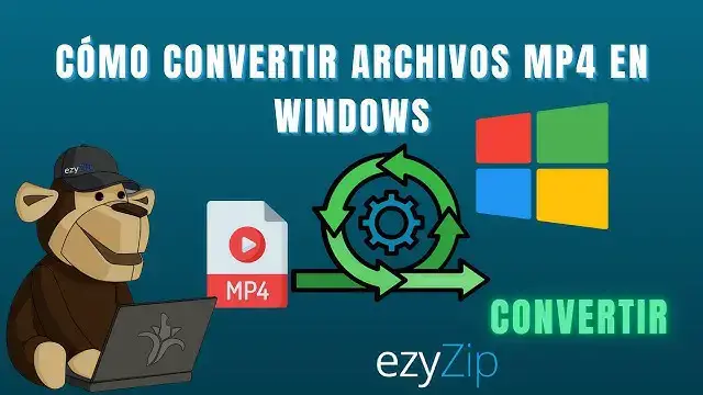 'Video thumbnail for 🎬 Cómo Convertir Archivos Mp4 en Windows | Tutorial De Ezyzip Media Converter'