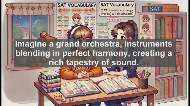 Video thumbnail for 5000 Must Know SAT Vocabulary - Symphonic: Harmonious Blending Beyond Music