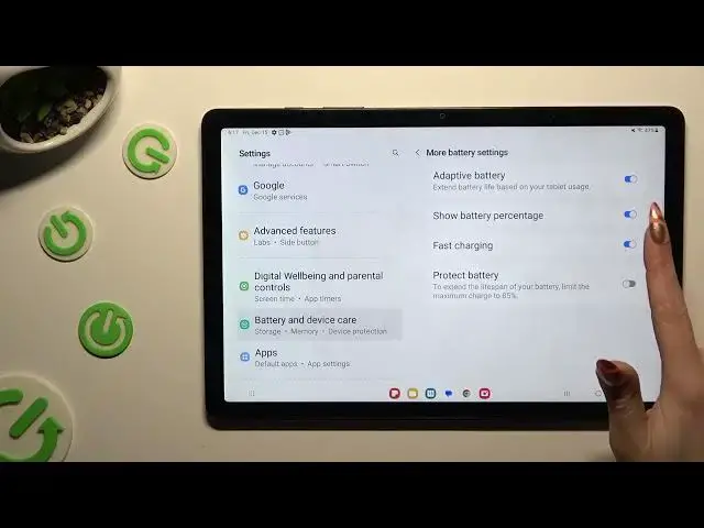 'Video thumbnail for How to Turn On & Turn Off the Fast Charging Feature on SAMSUNG Galaxy Tab A9+'